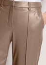 Hose im Leder-Look mit Biesen thumbnail 5