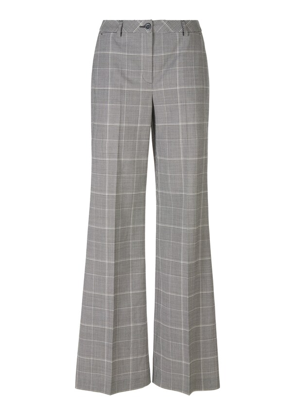 Classic-elegant glencheck trousers 5