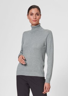Strickpullover aus Viskose-Stretch thumbnail 1
