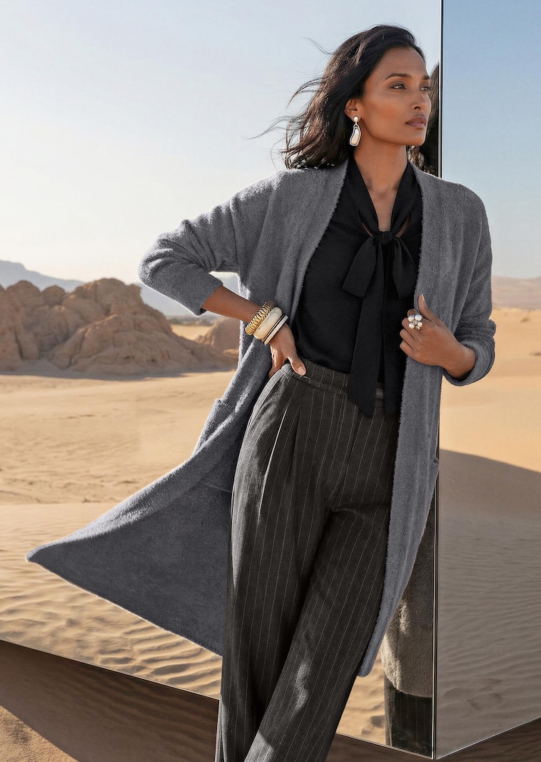 Manteau en maille