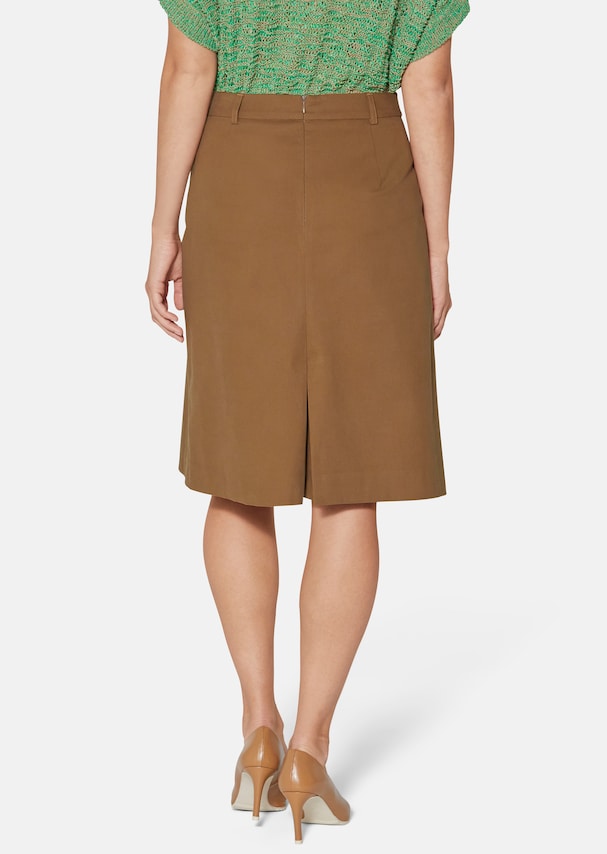 Flared cotton skirt 2