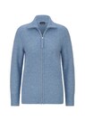 Strickjacke in Rippenstruktur mit Reißverschluss thumbnail 5