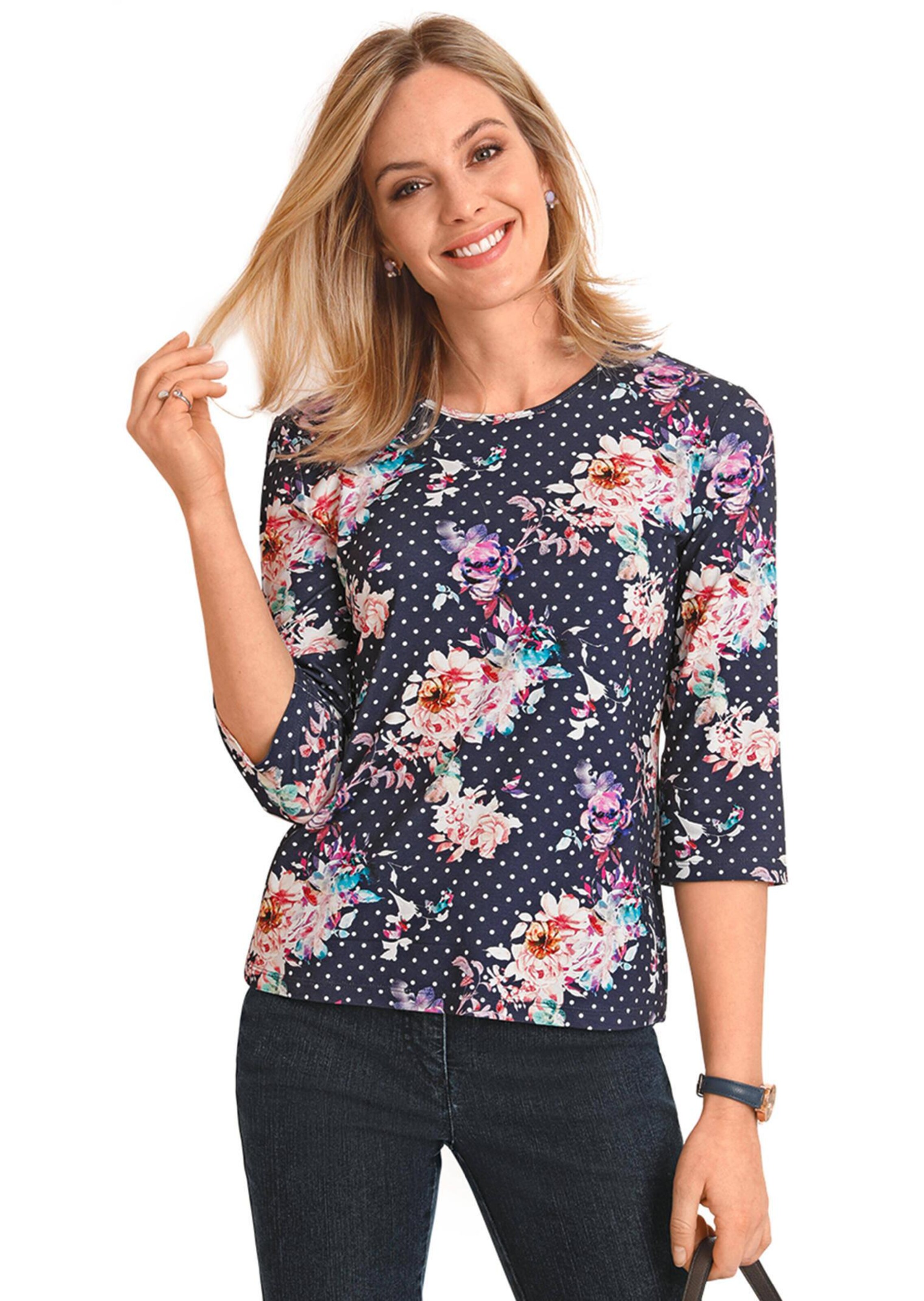 Expressief, gedessineerd shirt