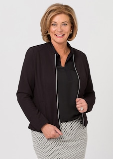 Jerseyblazer mit Reißverschluss thumbnail 1