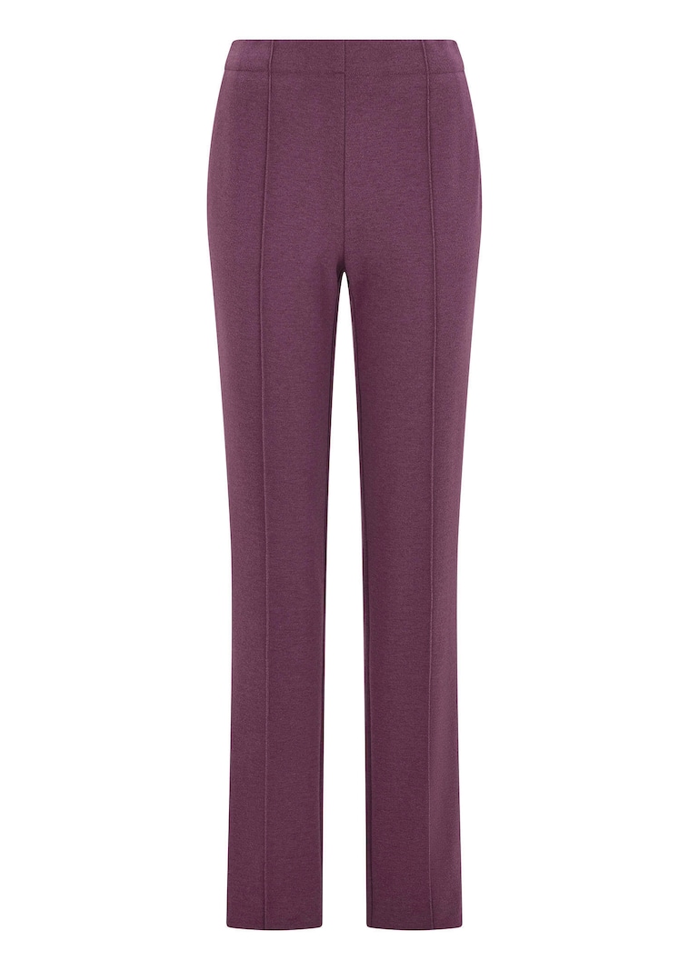 Broek CARLA van zacht jersey flanel