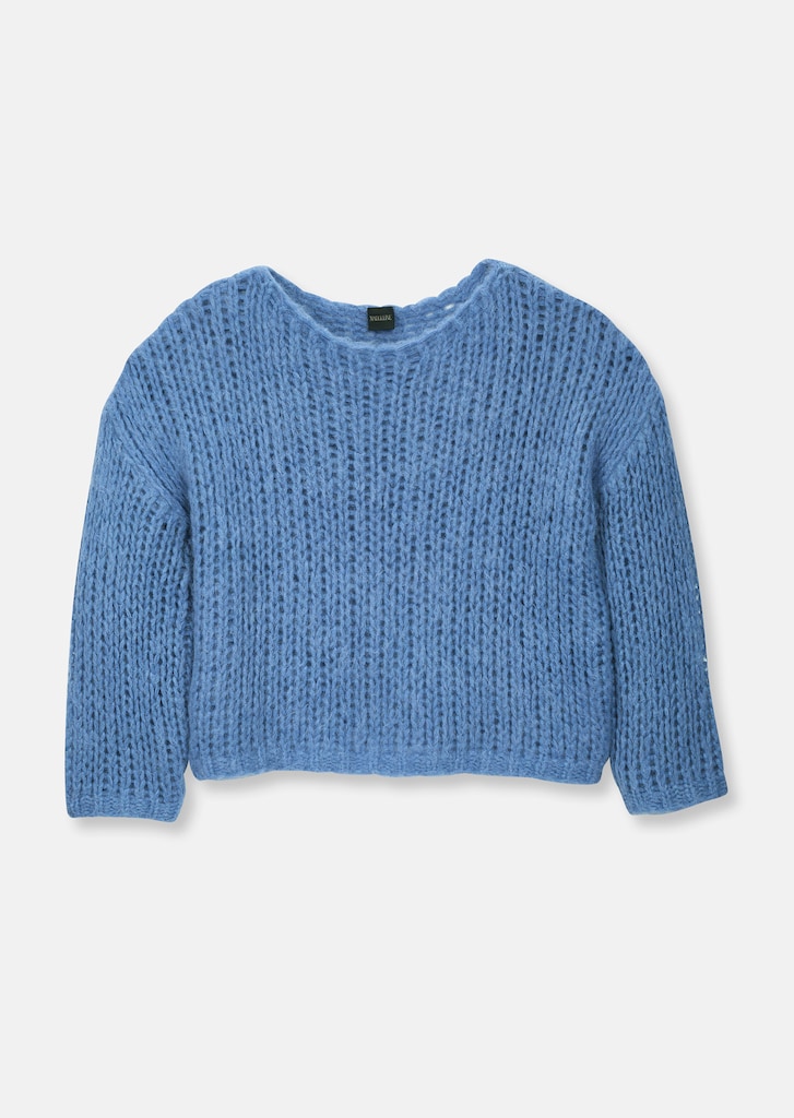 Fluffy chunky knit jumper 5