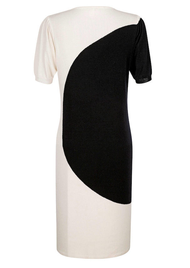 Strickkleid in Bicolour-Optik 6