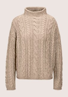 Zopf-Pullover im Oversize-Look thumbnail 6