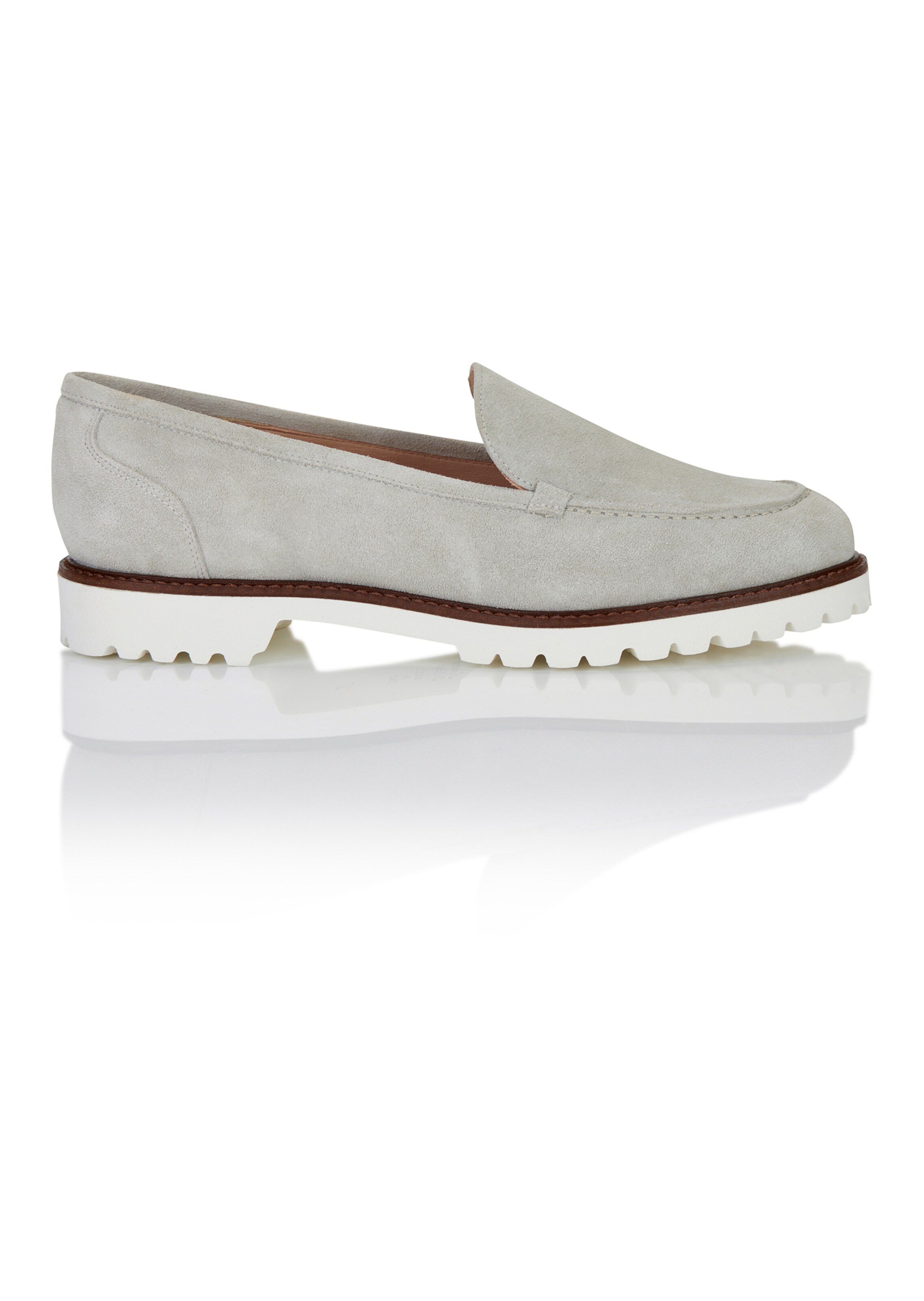 Suede moccasin