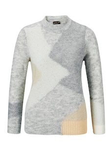 Pull en tricot avec motif intarsia thumbnail 6