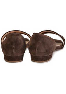Flat suede sandal thumbnail 2