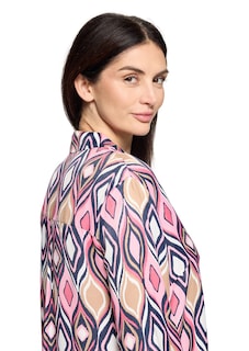 Edle Tunikabluse aus Viskose-Satin thumbnail 5