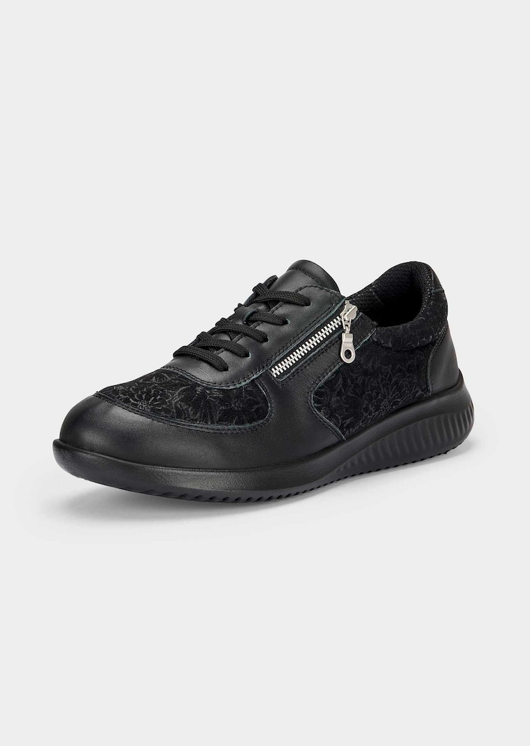 Hallux schoenen met een subtiele bloemenprint