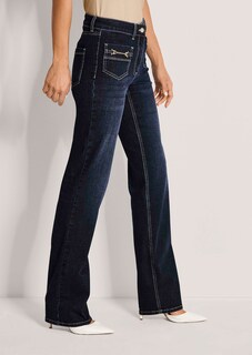 Schmale Jeans mit geradem Bein thumbnail 4