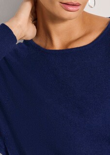 Kaschmirpullover mit Fledermausärmeln thumbnail 5
