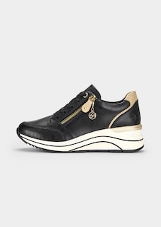 Wasserabweisender Sneaker aus Glattleder thumbnail 4