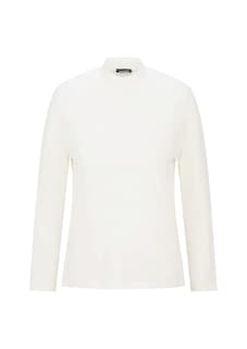 Shirt met lange mouwen en opstaande kraag, van katoen thumbnail 6