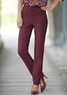 Pantalon en bengaline LOUISA. Coupe ajustée. Intérieur légèrement molletonné. thumbnail 7