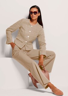 Kurzer Tweed-Blazer thumbnail 4