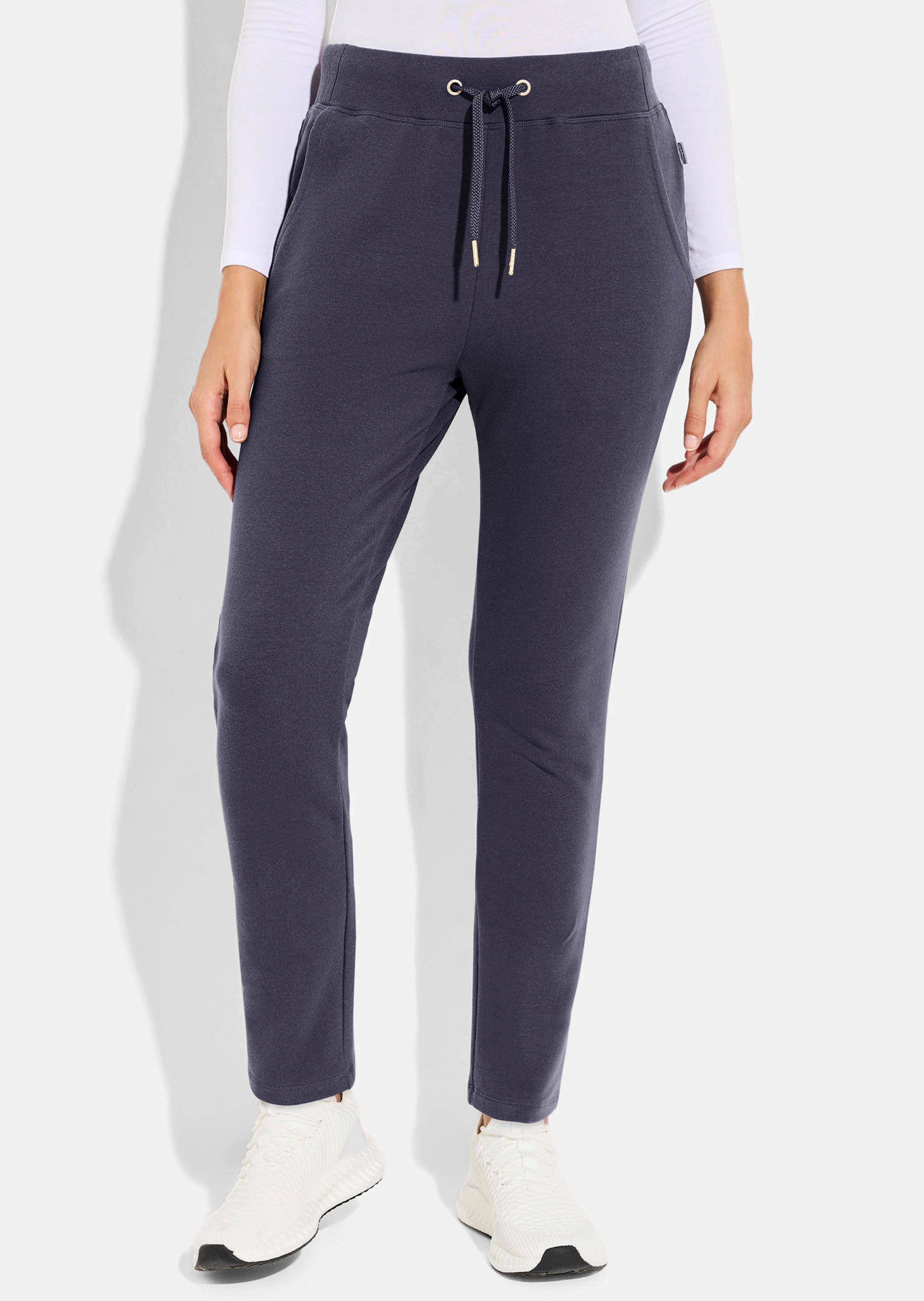 Pantalon de loisirs souple à jambes droites