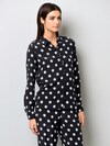 Bluse mit modischem Punkteprint thumbnail 1