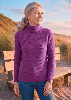 Warmer Strickpullover mit Rollkragen thumbnail 7