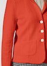 Trendy short-cut blazer in jersey with structured sections thumbnail 5