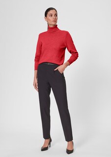Pull en maille fine avec viscose et élasthanne thumbnail 2