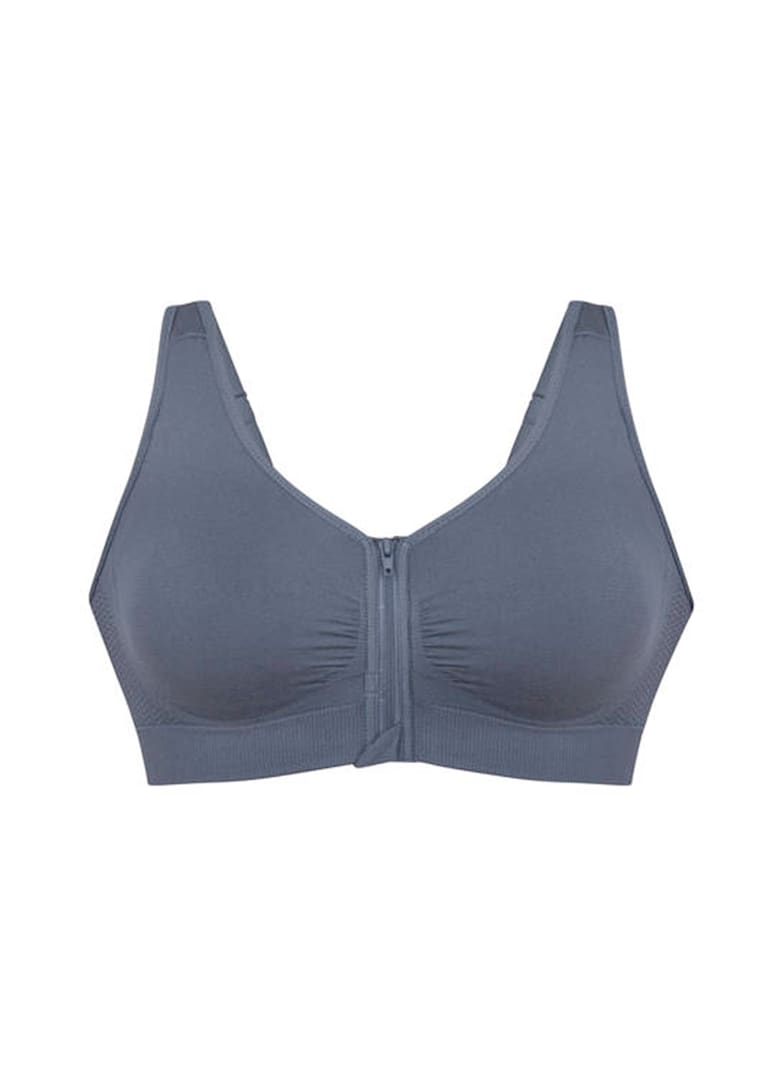 Bustier mit Vorderverschluss und herausnehmbaren Schaumcups