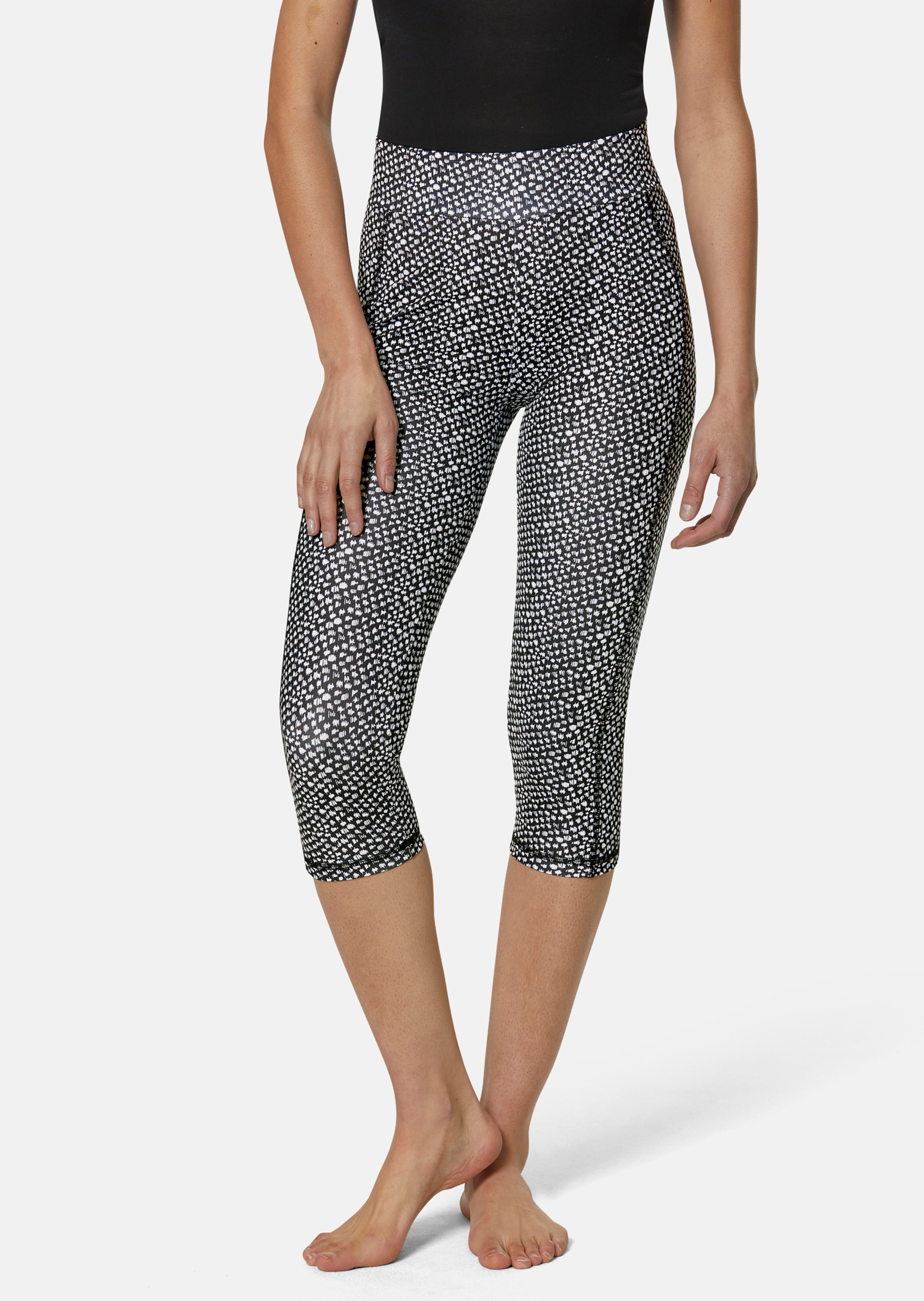 Verkürzte Tights für Sport und Freizeit