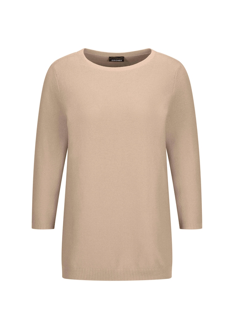 Pull. Pur coton