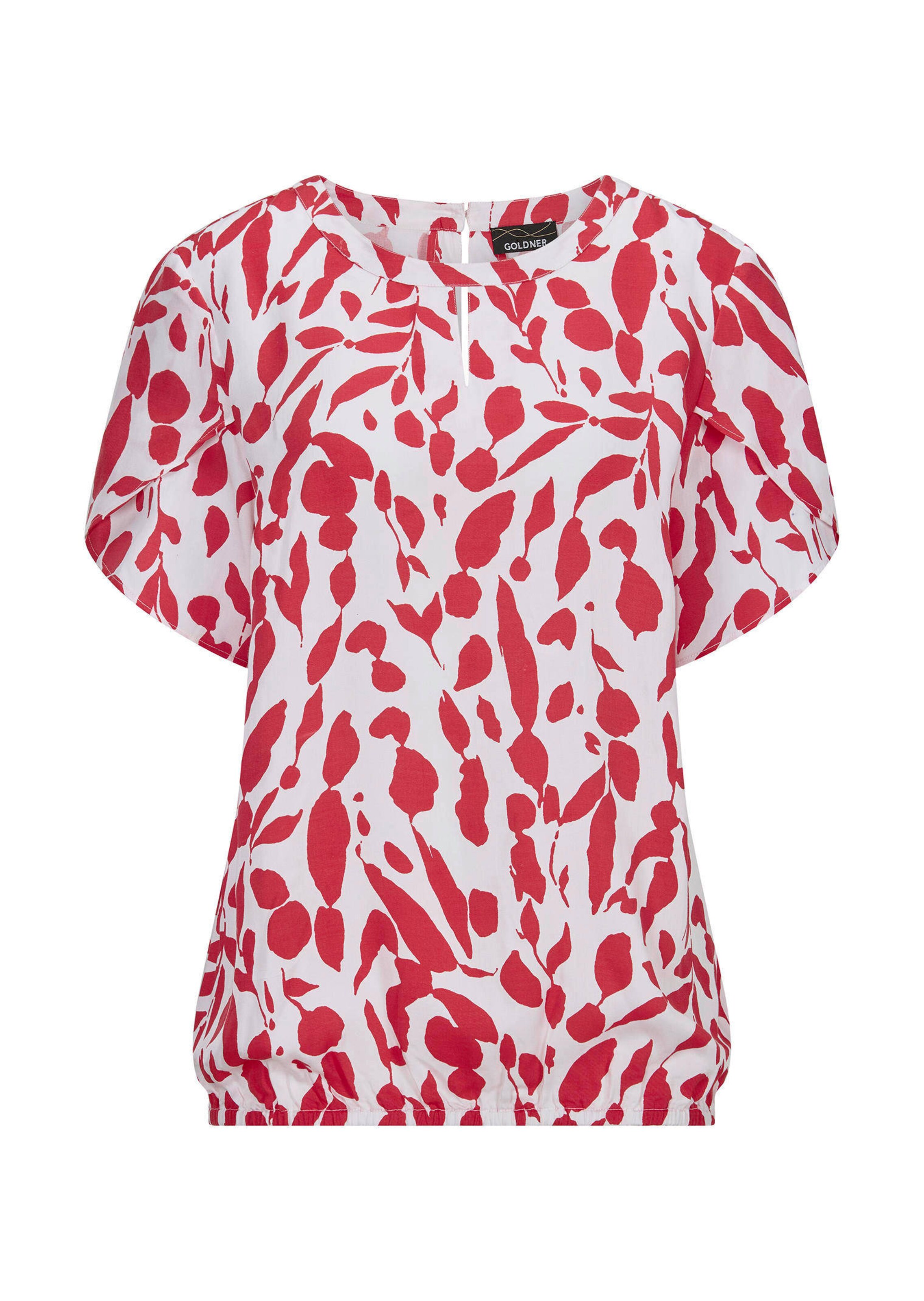 Elegantti pusero tulppaanimallisilla hihoilla