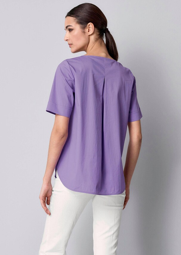 Bluse in sportlicher Popelinequalität 2