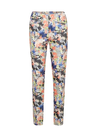 multicolore / à motifs Pantalon imprimé à motifs floraux