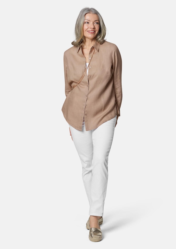 Linnen blouse 1