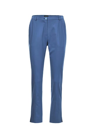 bleu Pantalon ANNA en satin agréable à porter