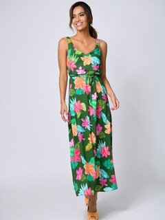 Kleid in sommerlichem allover Blumendessin thumbnail 5