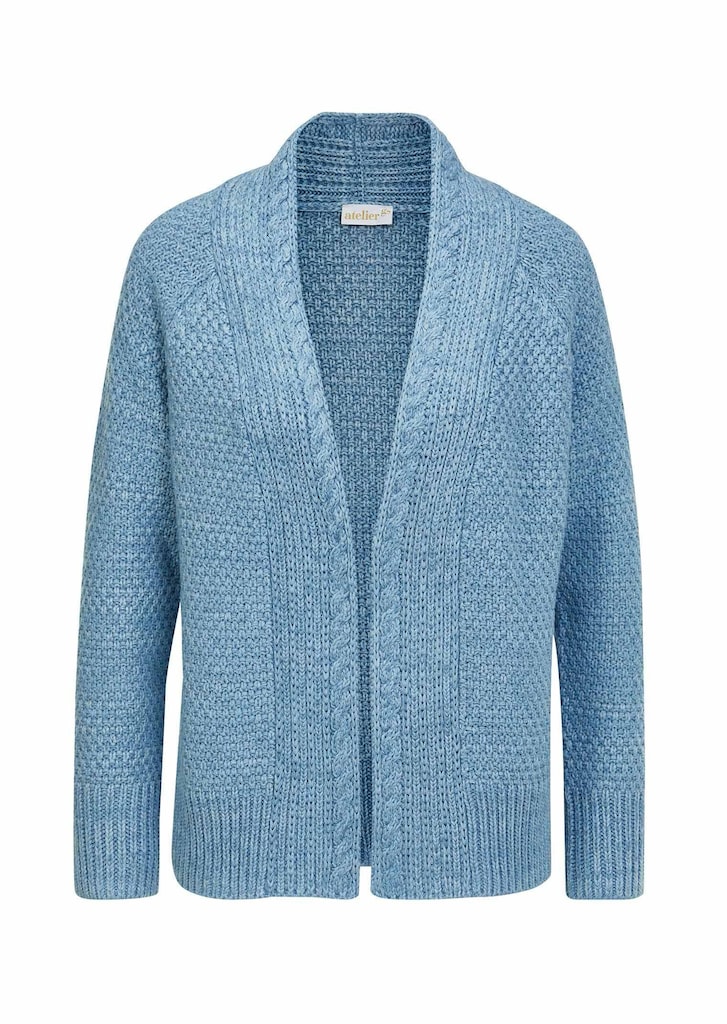 Zeitlose Strickjacke in Grobstrick