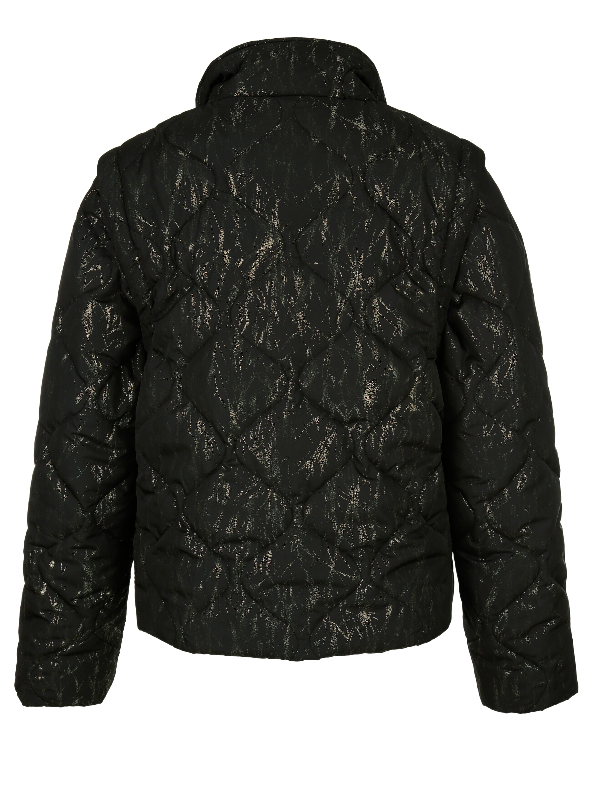Steppjacke mit Wellenstepp