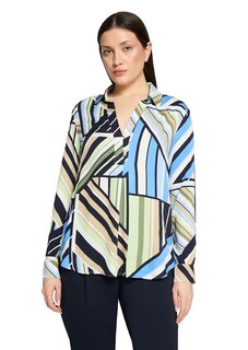 Tunika mit Hemdkragen und V-Ausschnitt thumbnail 1