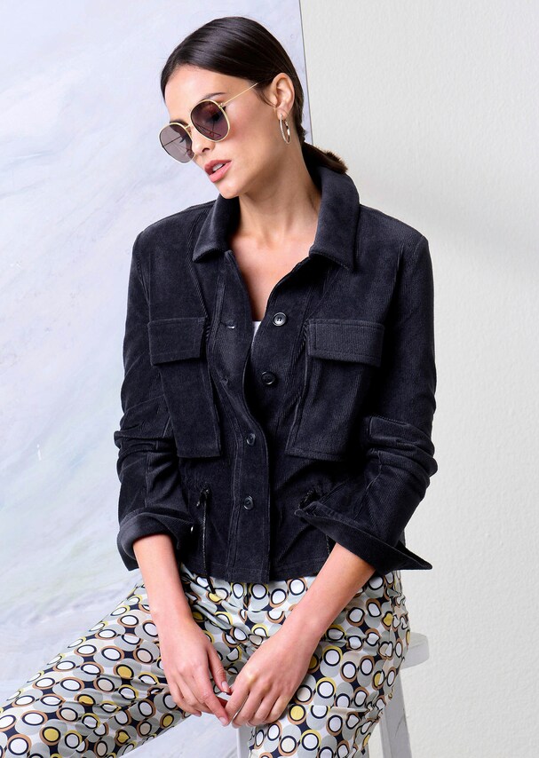 Blazer in feiner Cordqualität 1