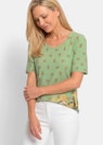 Viskoseshirt mit Blüten- und Blätter-Print thumbnail 4