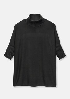 Kurzarmpullover mit Stehkragen thumbnail 6