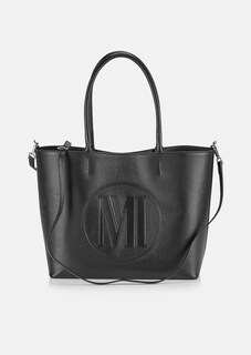 Leder-Trapeztasche mit Innentasche thumbnail 5