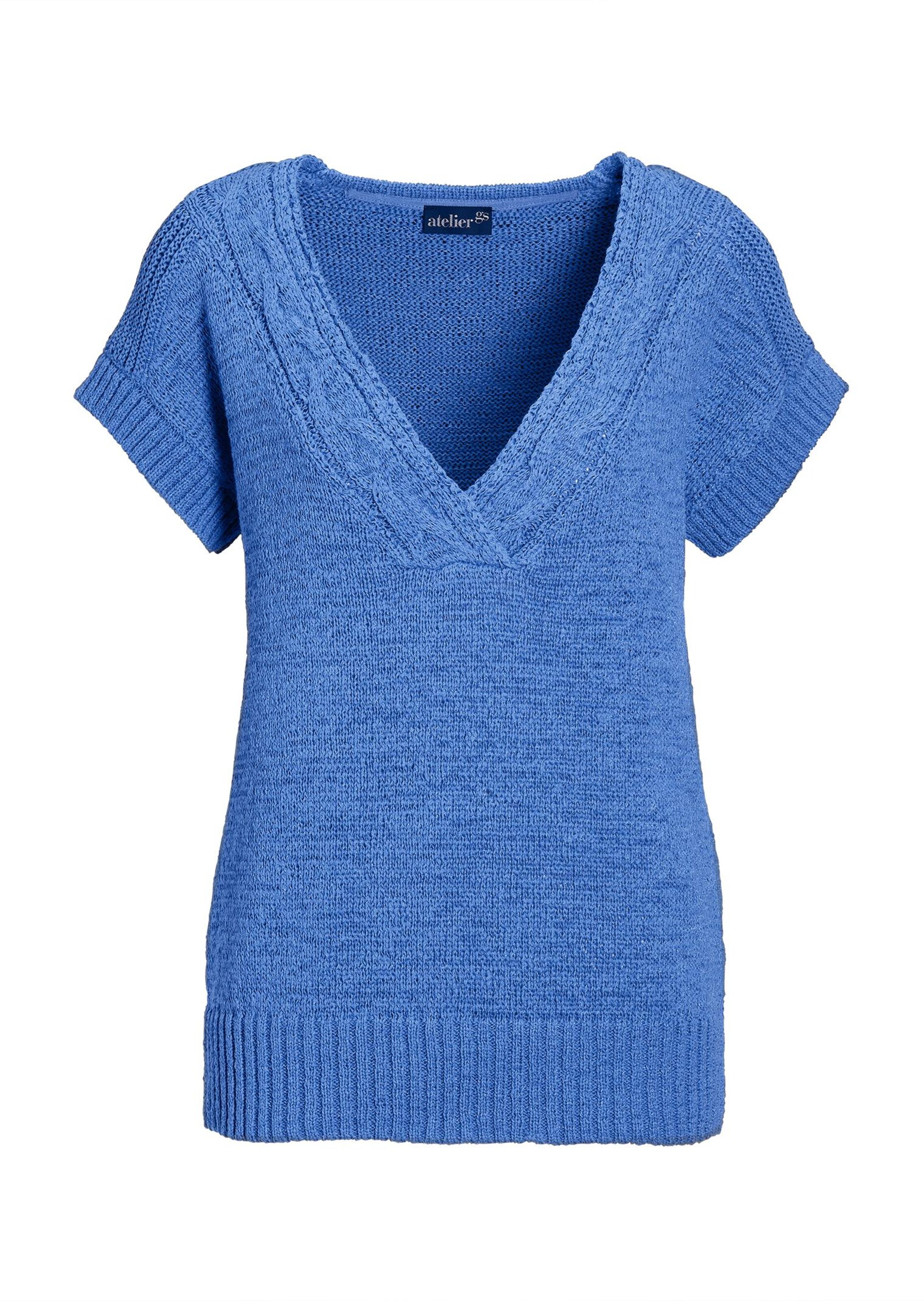 Trageangenehmer Pullunder mit modischem Ausschnitt