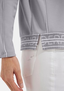 Sweatshirt mit Kordelzug und Paspeln thumbnail 5