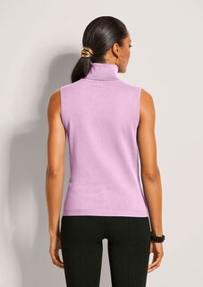 Ärmelloser Rollkragenpullover thumbnail 3