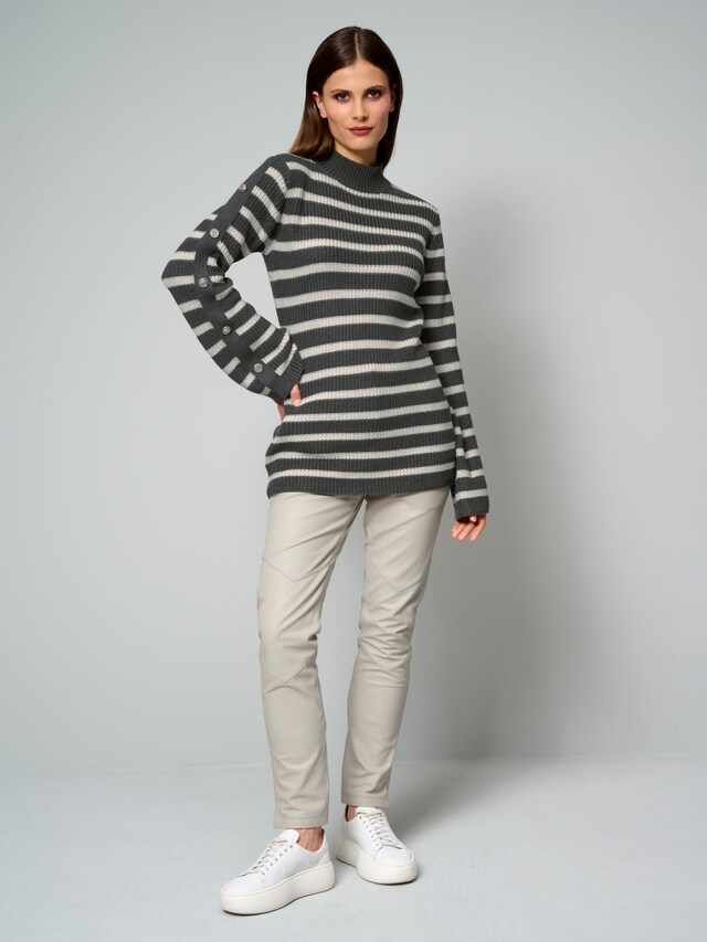 Pullover mit Trompetenärmeln 1