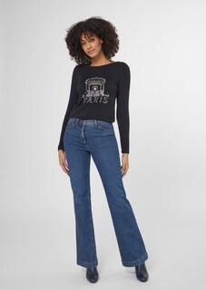 Longsleeve-Shirt mit Unikat-Print thumbnail 2