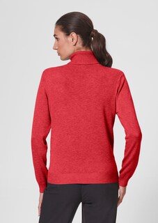 Pull en maille fine avec viscose et élasthanne thumbnail 3